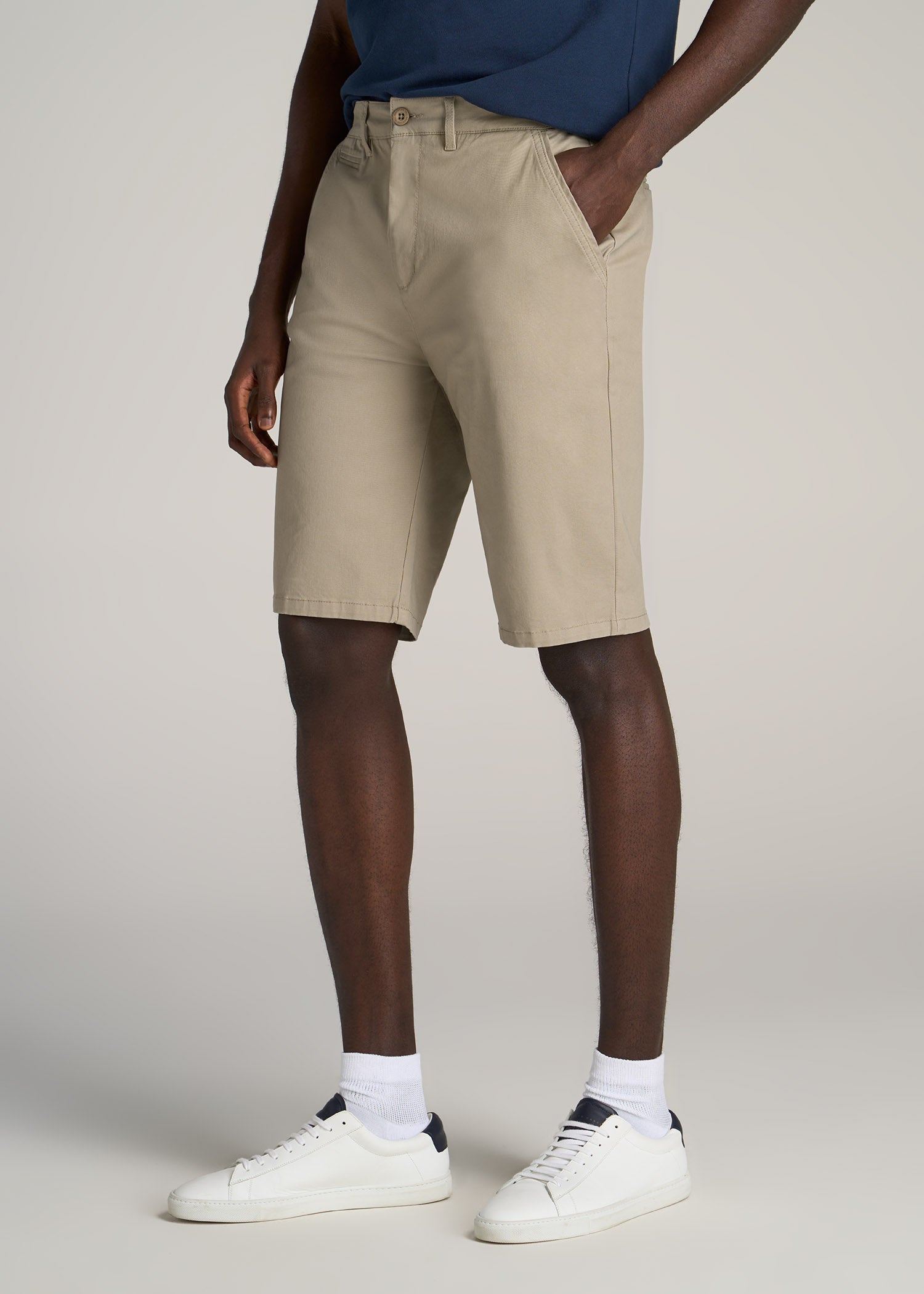 American-Tall-Men-Chino-Shorts-Desert-Khaki-side