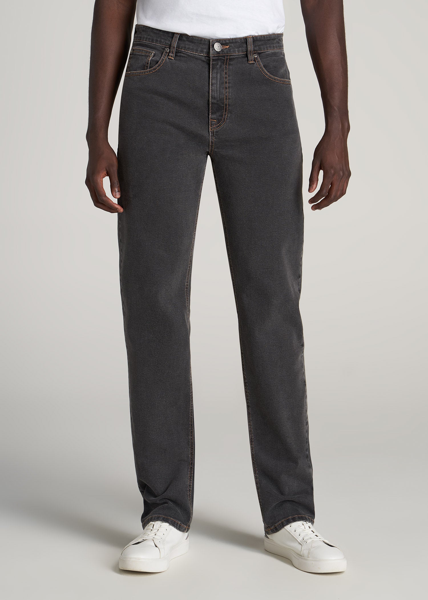 American-Tall-Men-J1-Jeans-Dark-Grey-Denim-front