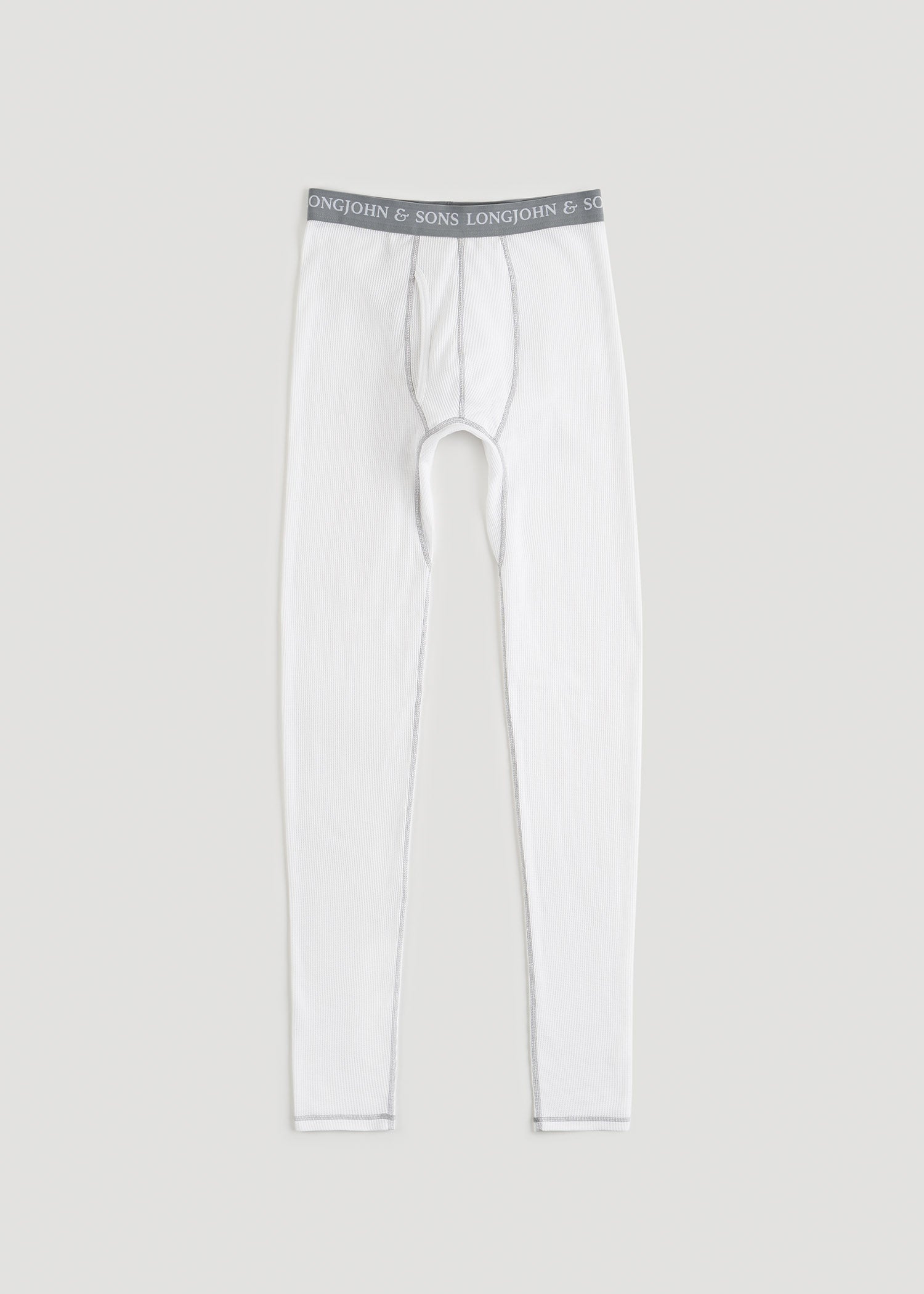 Tall Long Underwear: Men's Tall Long White Underwear Bottoms