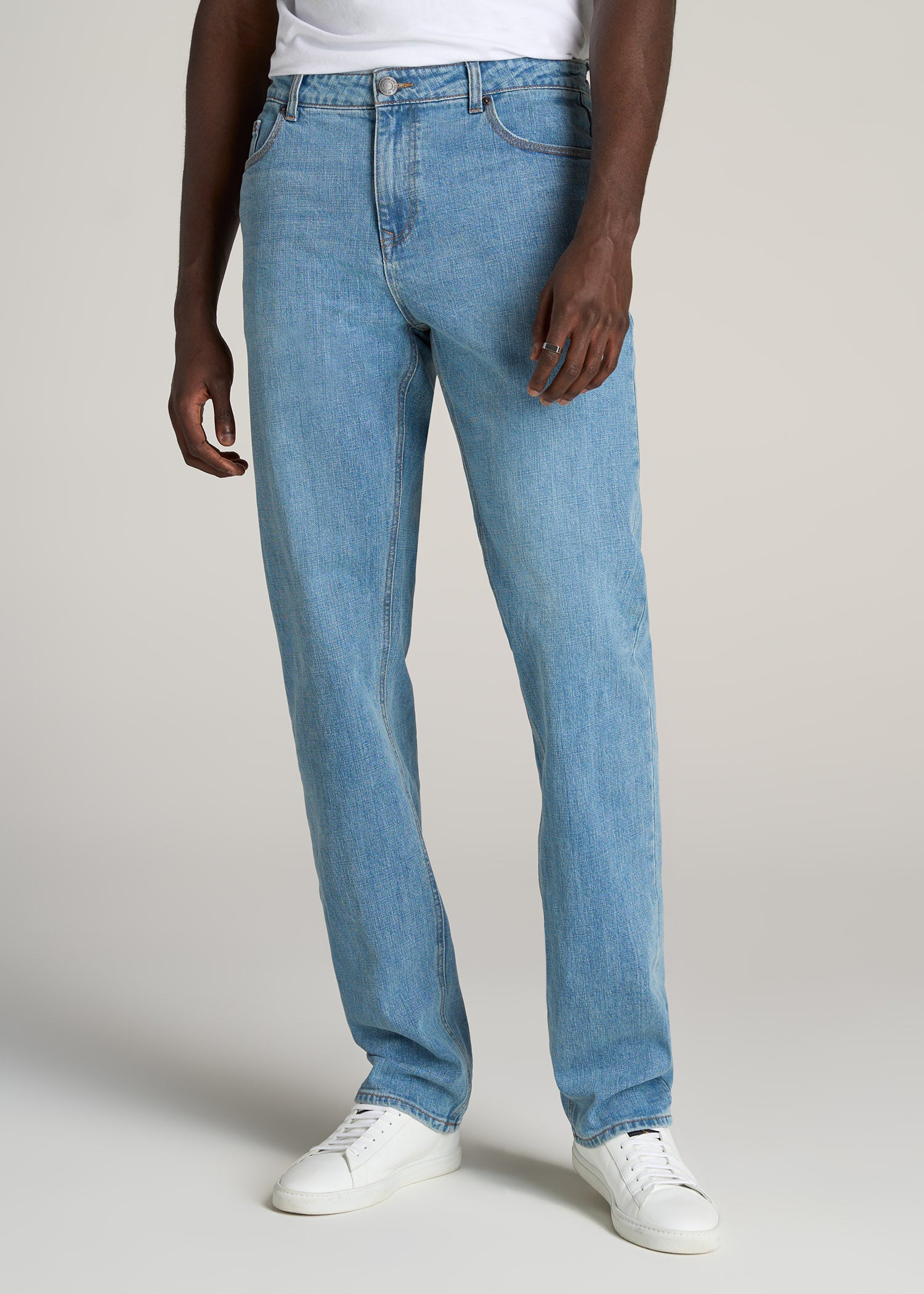 Big and Tall 14 Ounce All Cotton Baggy Jeans with