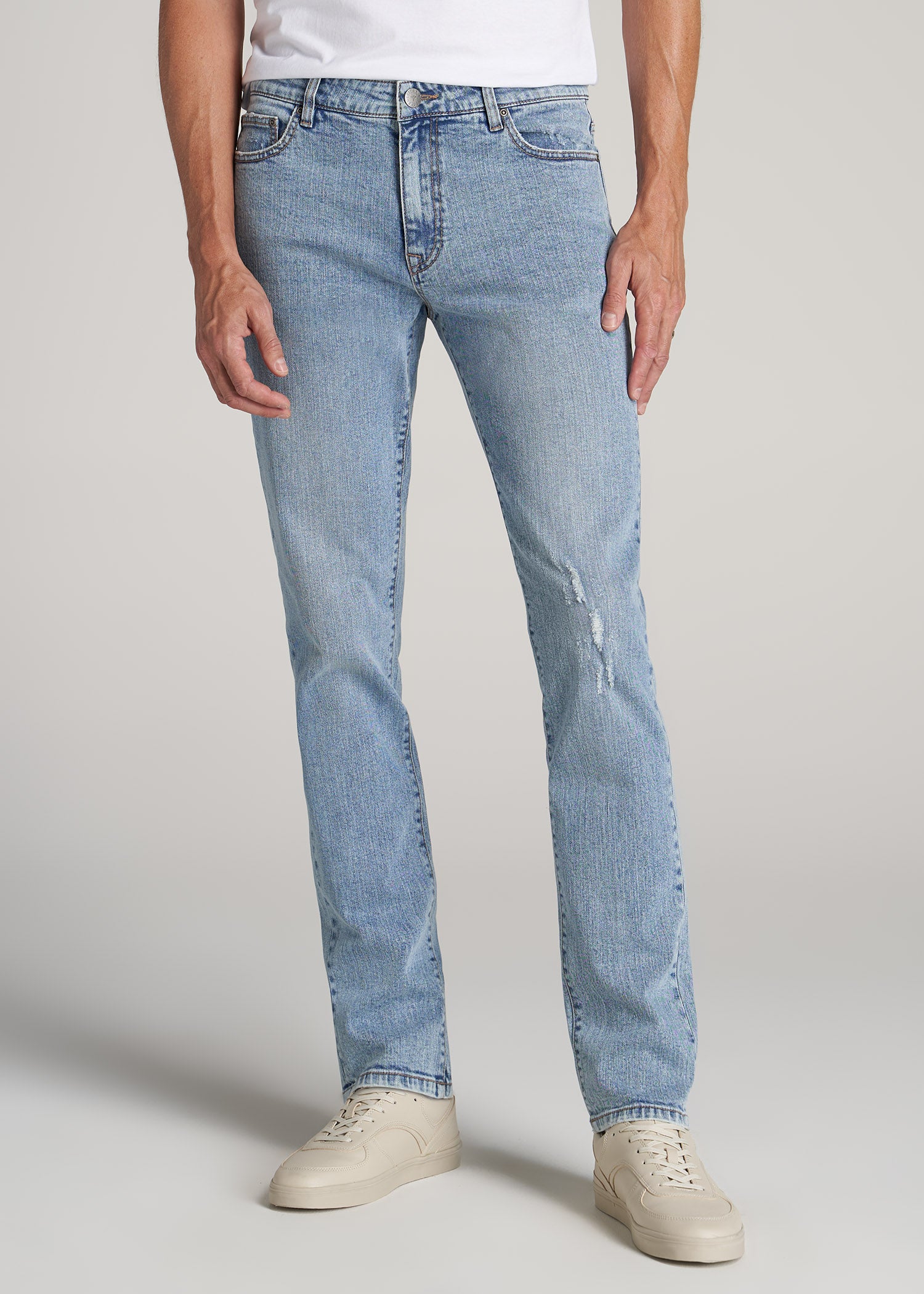 Dylan Fit Jeans Retro Blue For Tall Men | American Tall