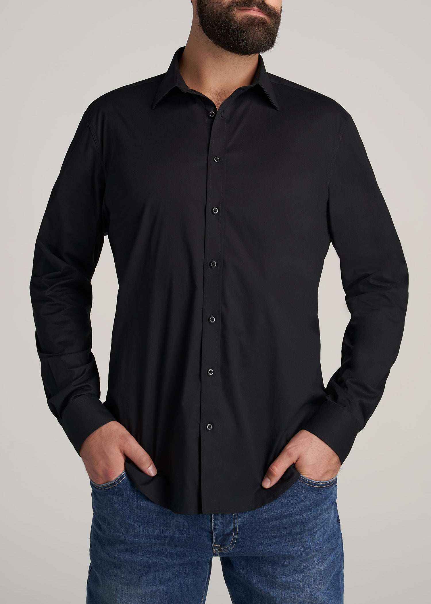Men's Button-Down Front Shirts