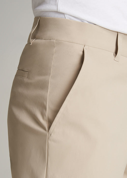 American-Tall-Men-Traveler-Chino-Shorts-LightKhaki-detail
