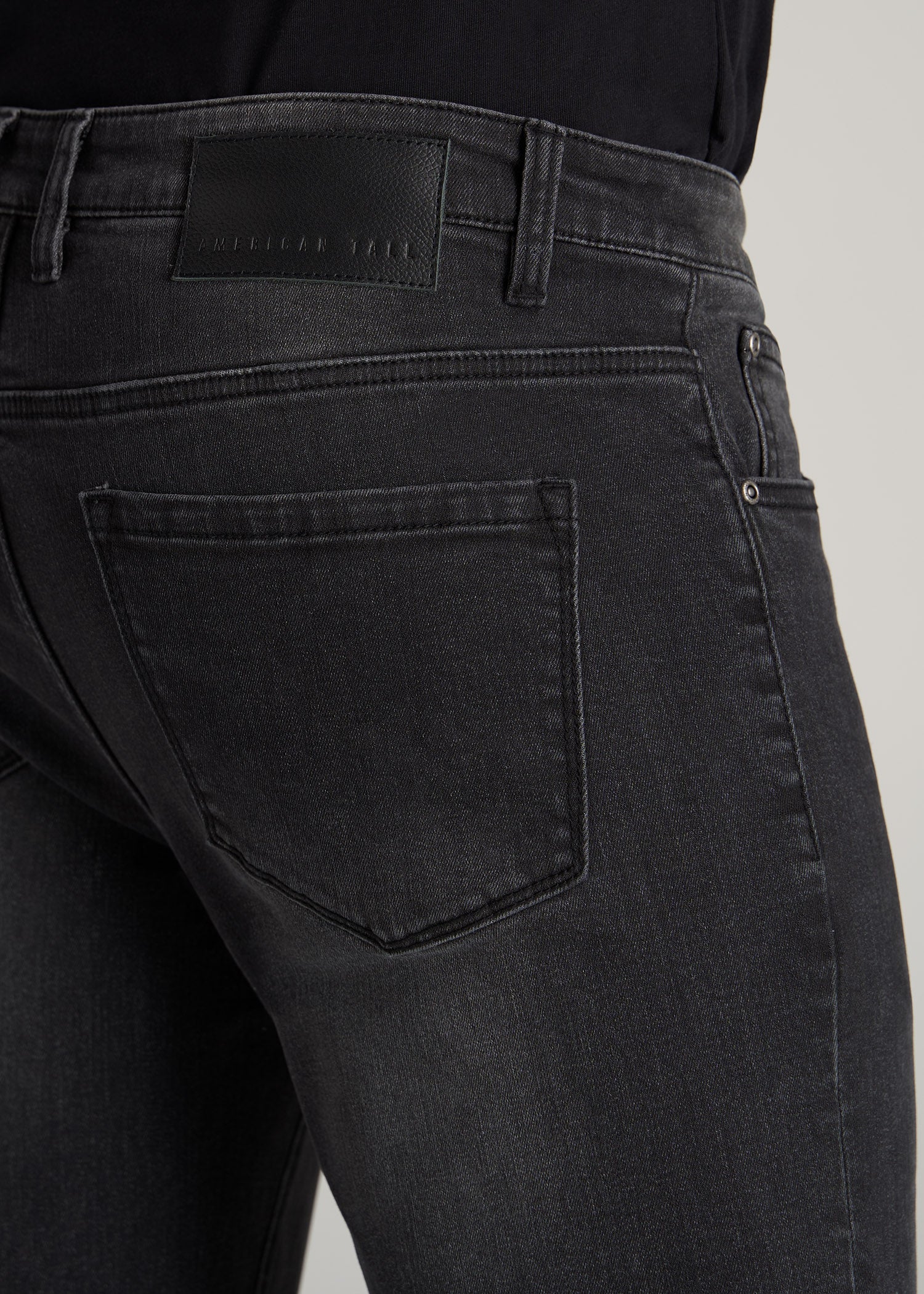 American-Tall-Men-Travis-Skinny-Jeans-Dark-Smoke-detail