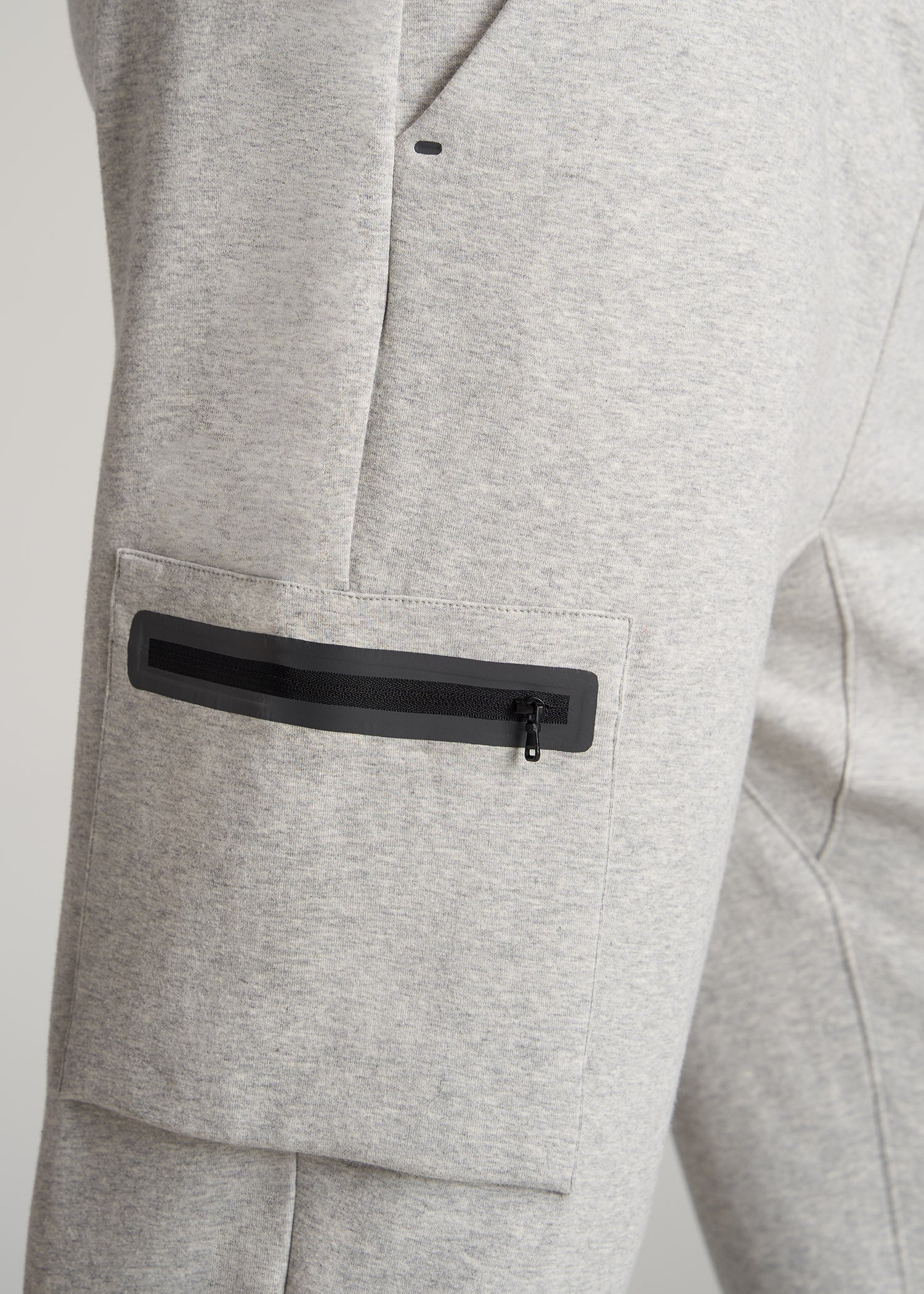 American-Tall-Men-Utility-Jogger-Grey-Mix-detail