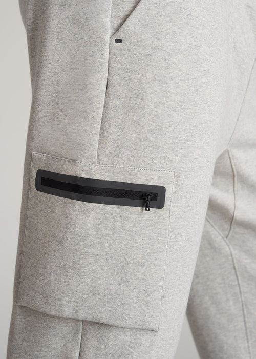 American-Tall-Men-Utility-Jogger-Grey-Mix-detail