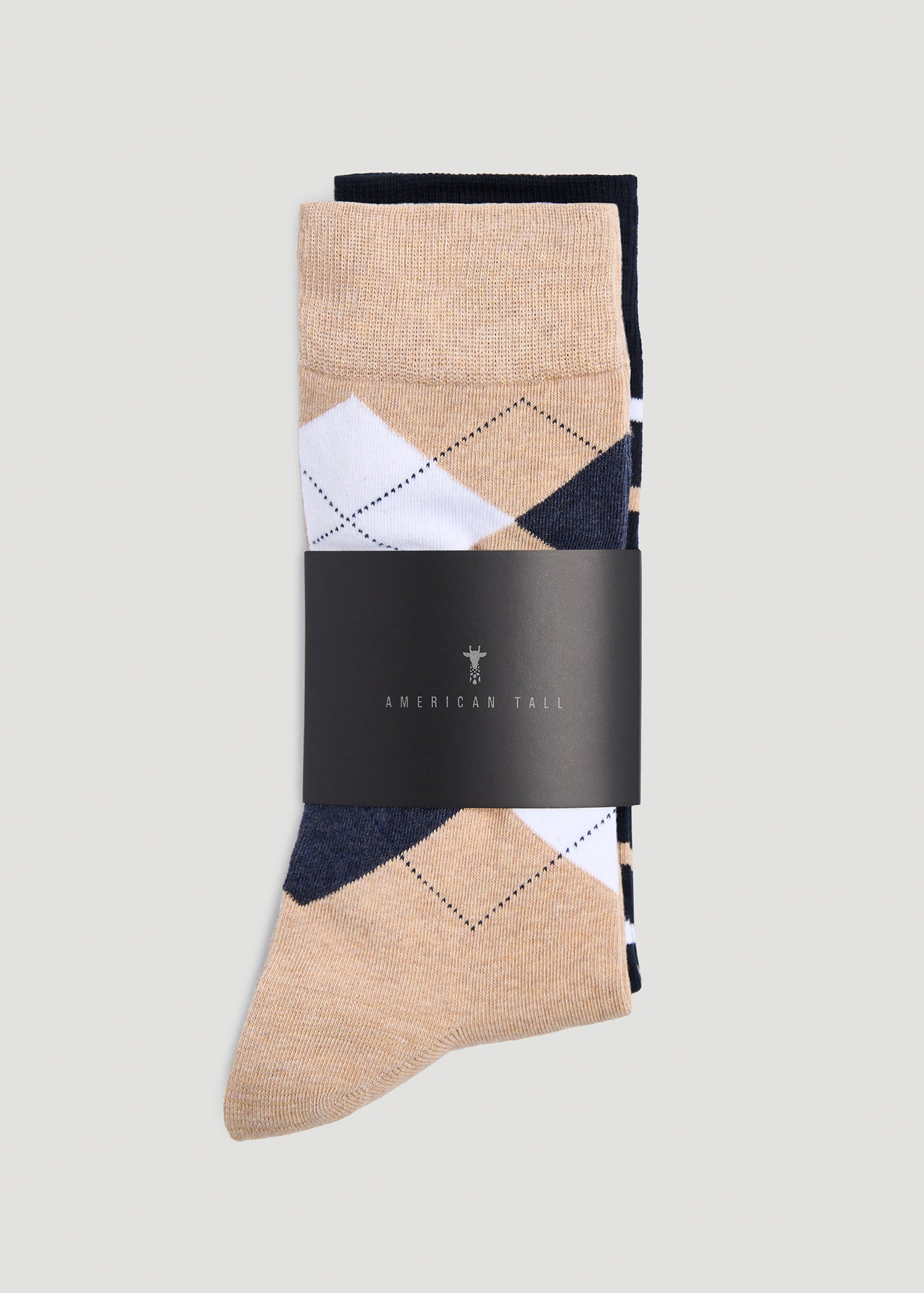 American-Tall-Mens-XL-Dress-Socks-Size-14-17-3-Pack-E-Front