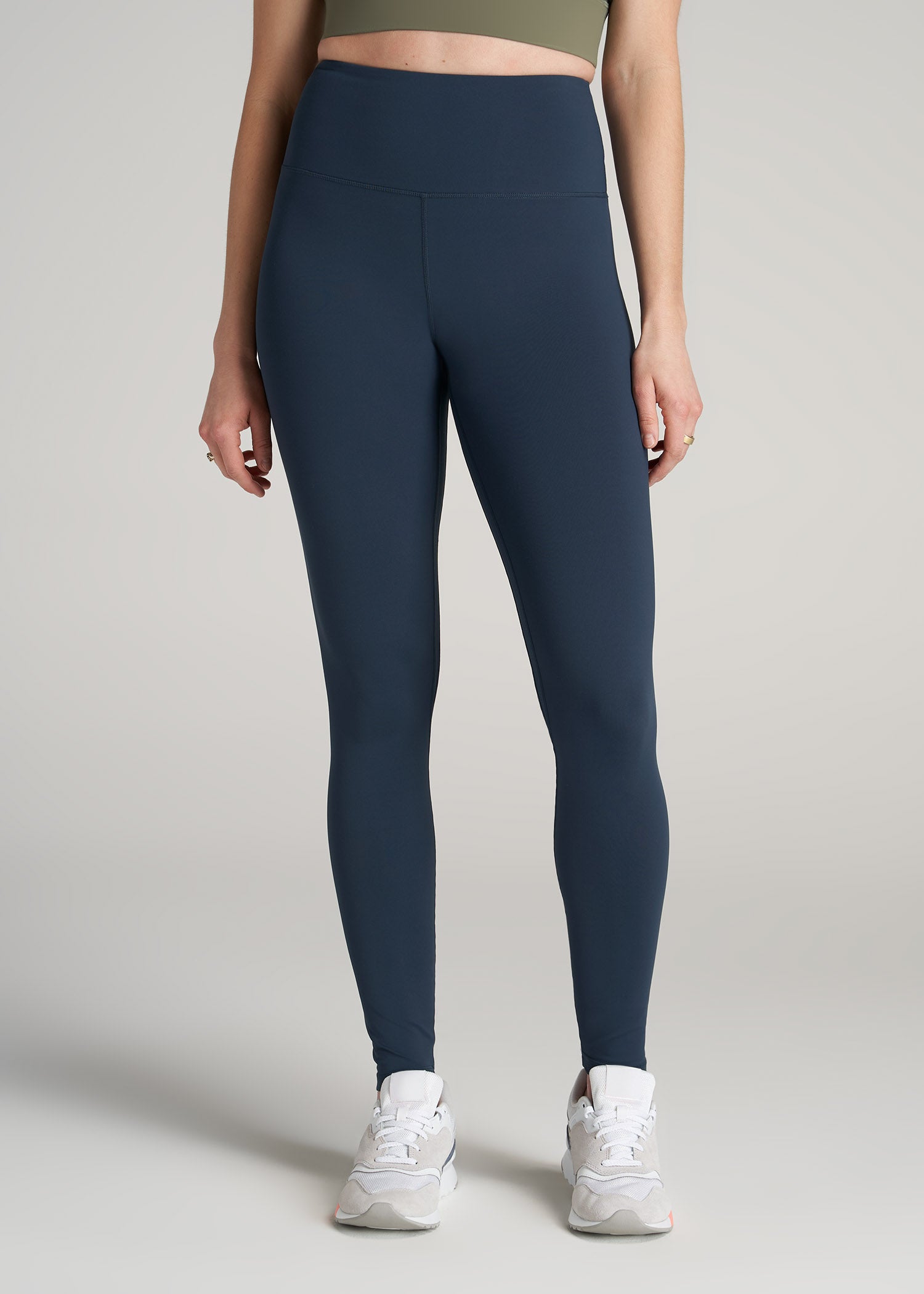 High Waist Cotton Stretch Office Legging - Intouch Clothing