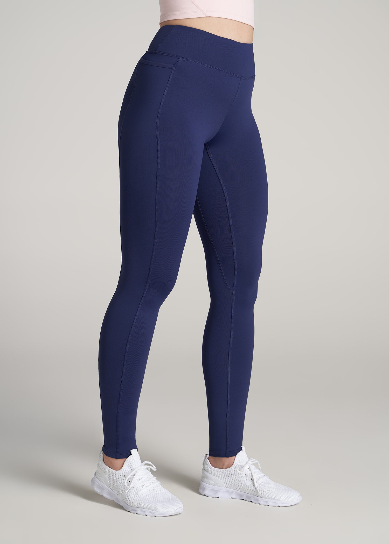 American-Tall-Women-Bella-Outer-Pocket-Leggings-Midnight-side