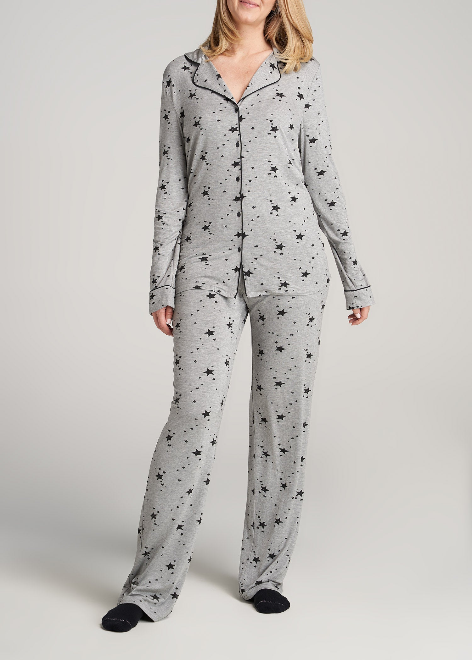 Satin Pajamas Soft Polyester Sleep Sets Two Piece Winter - Temu