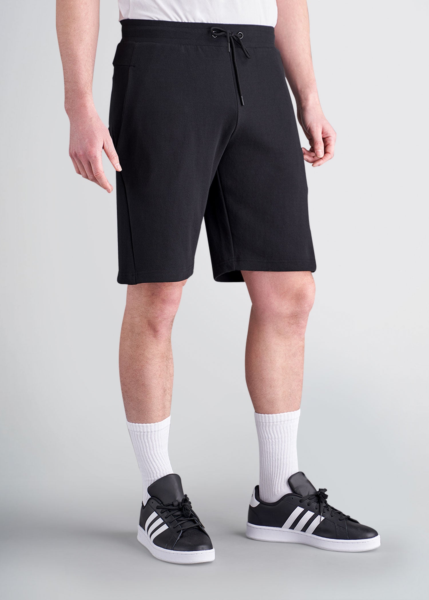 Knit Athletic Gym Shorts For Tall Men