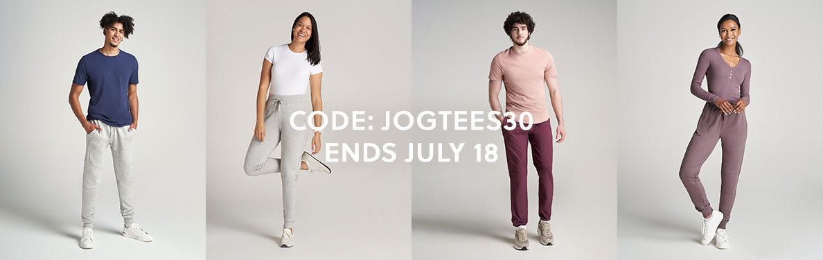 30% off Joggers & Tees