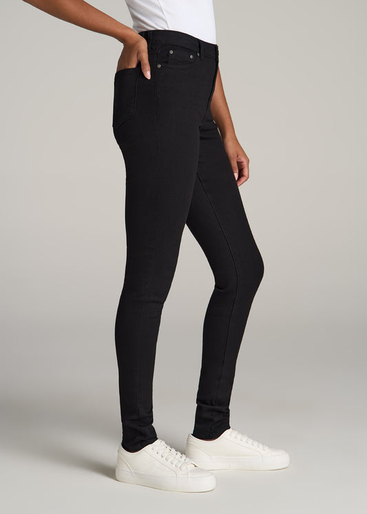 Georgia HIGH RISE SKINNY Tall Women's Jean in Black