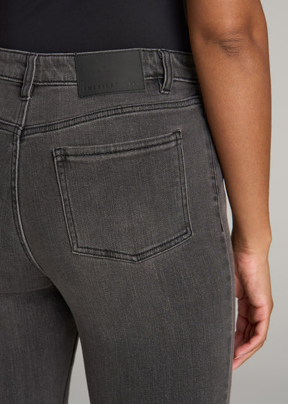 Georgia High-Rise Skinny Jeans for Tall Women in True Grit Grey
