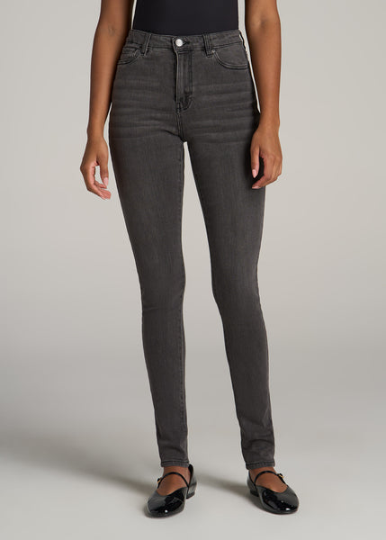 Georgia HIGH RISE SKINNY Tall Women's Jeans in True Grit Grey 25 / 35 /  True Grit Grey