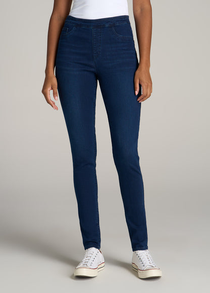 Jeggings for Tall Women in Twilight Blue