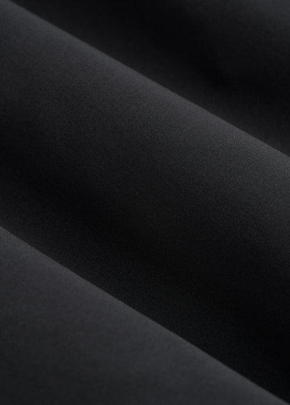 2-in-1 Featherweight Running Short for Tall Men in Black