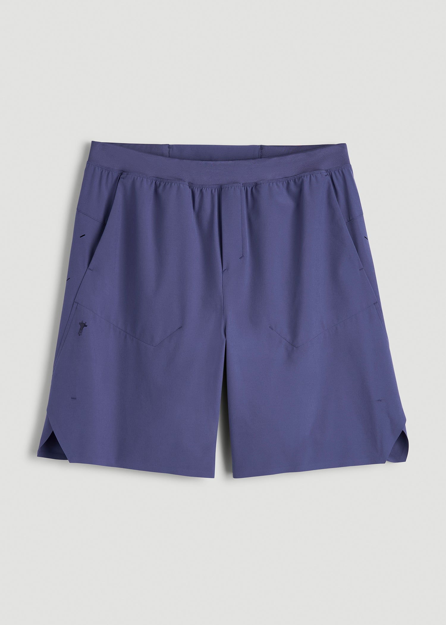 2-in-1 Featherweight Running Short for Tall Men in Future Dusk