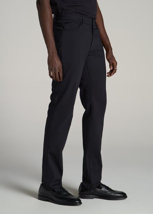 365 Stretch 5-Pocket TAPERED Pants for Tall Men in Black