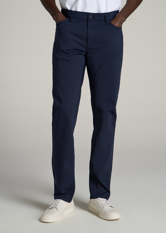 Men Navy Blue Casual Pants Loose Straight Men New Retro Streetwear  Skateboard Neutral Trousers Fashion Solid Color Pants - AliExpress