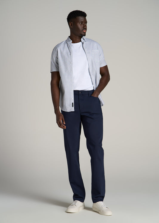 365 Stretch 5-Pocket TAPERED Pants for Tall Men in Evening Blue