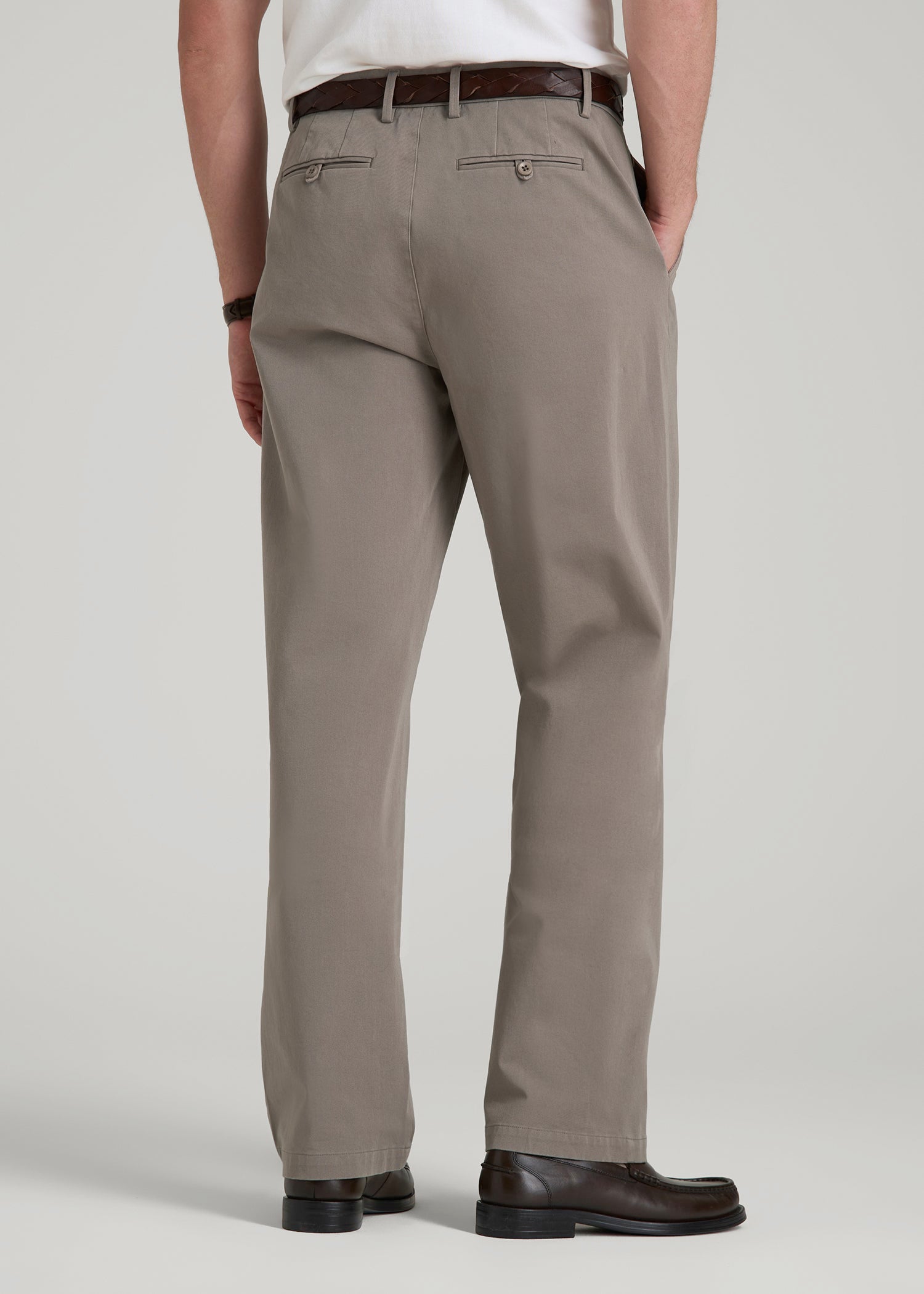 4 Way Stretch Commuter Relaxed Chino Pants for Tall Men | American