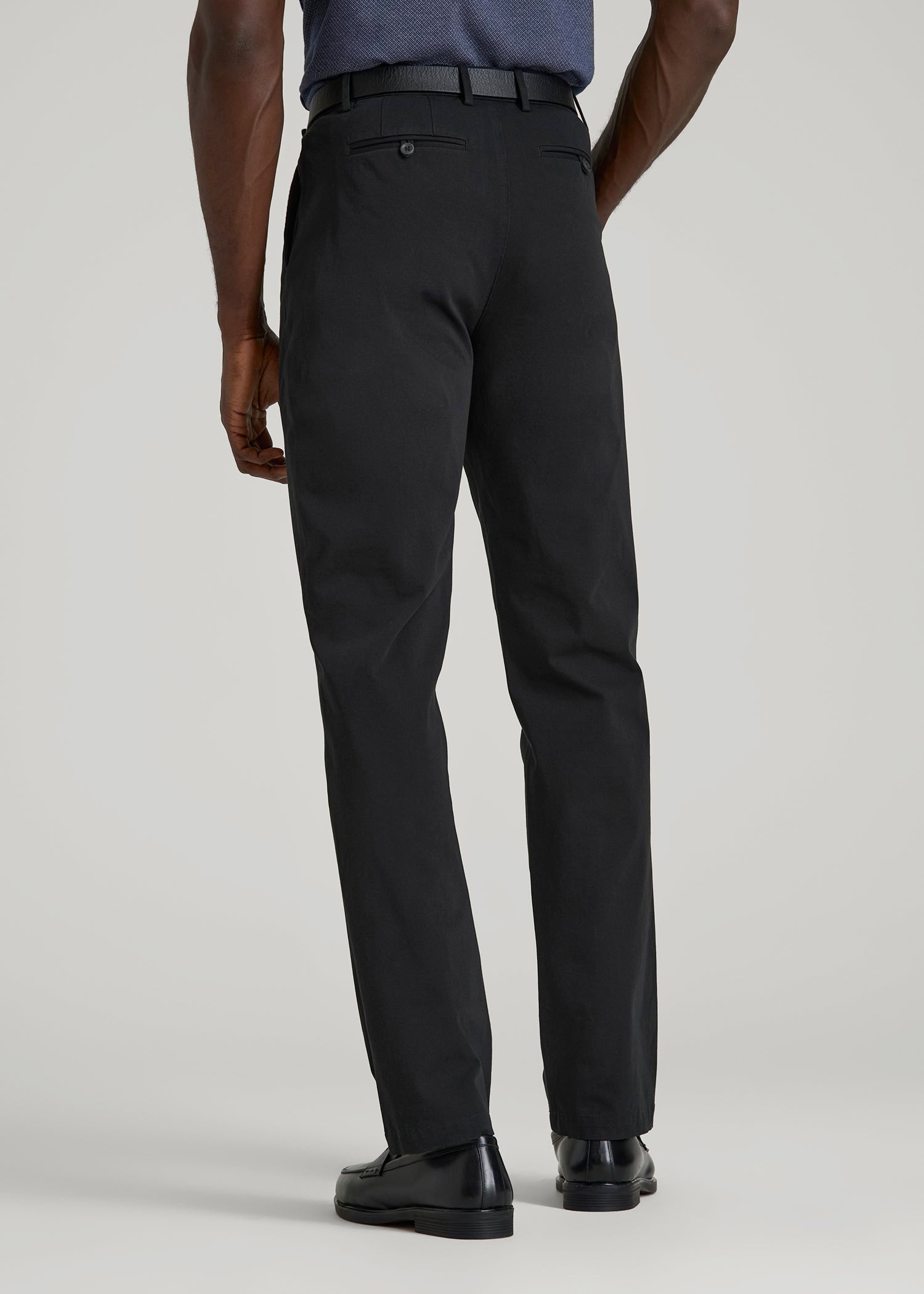 4 Way Stretch Commuter Straight Chino Pants for Tall Men