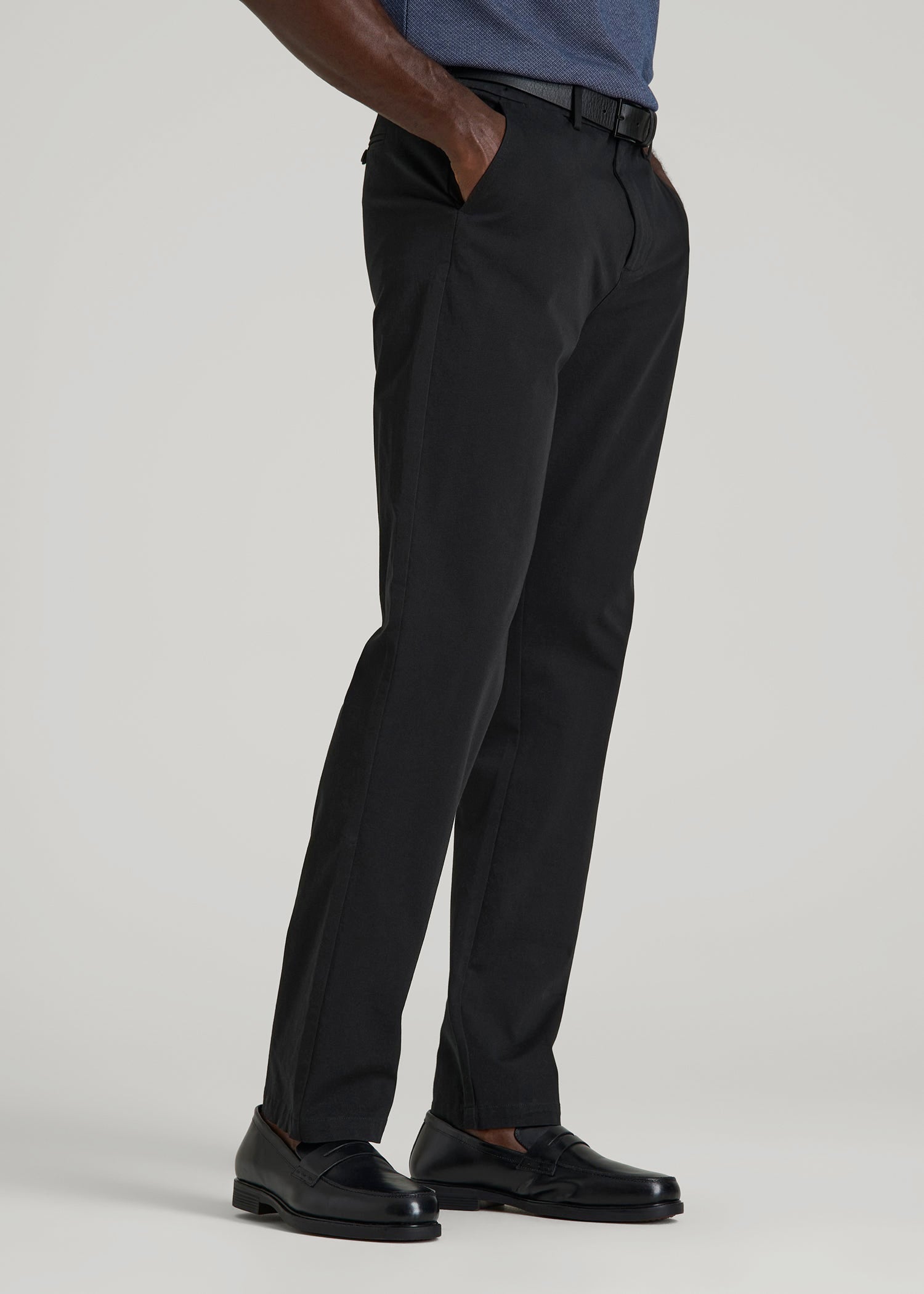 4 Way Stretch Commuter Straight Chino Pants for Tall Men