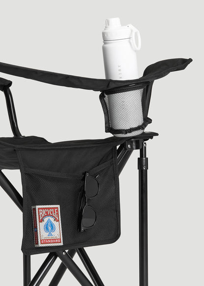 High Back Camping Chair for Tall People (500 lb. Capacity)