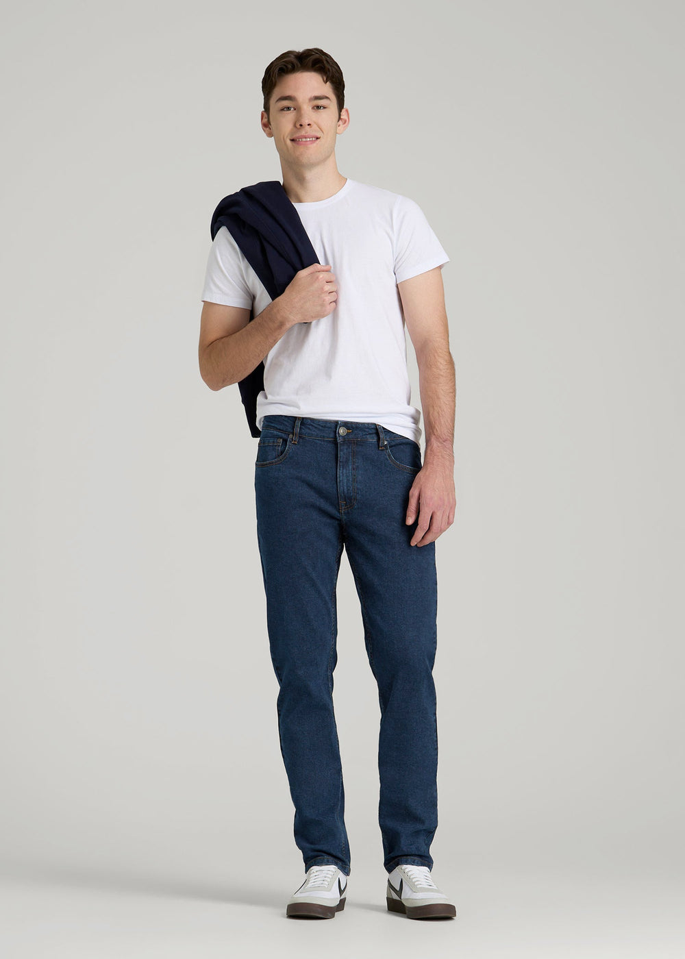 A.T. Basics Men's Carman Tapered fit Jeans for Tall Men | American Tall
