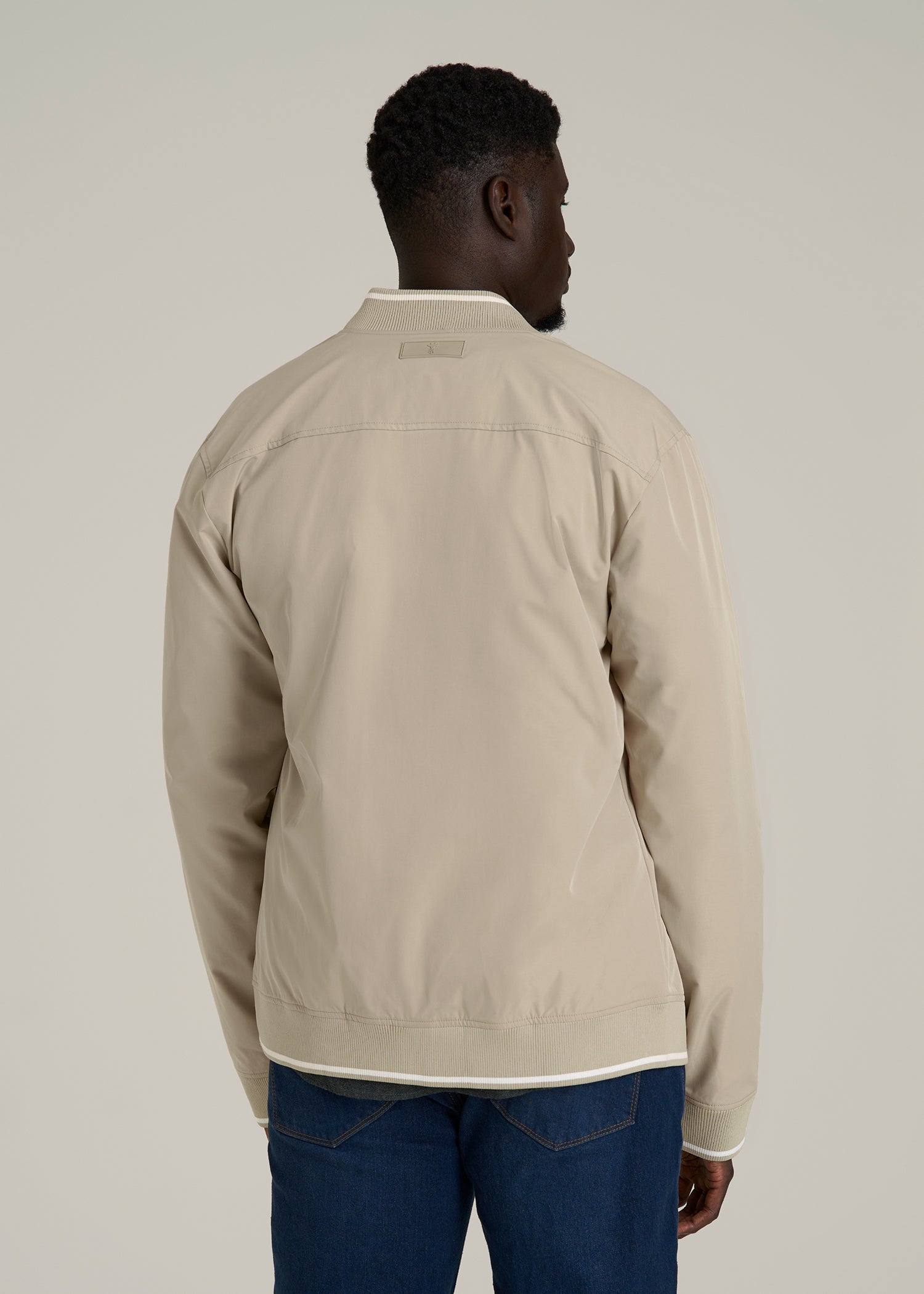 A.T. Bomber Jacket for Tall Men in Desert Khaki