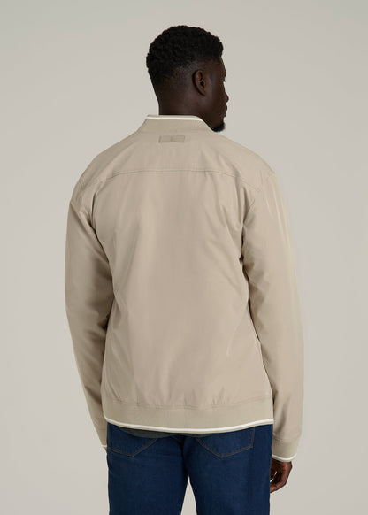 A.T. Bomber Jacket for Tall Men in Desert Khaki