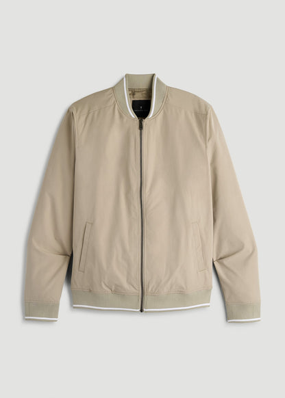 A.T. Bomber Jacket for Tall Men in Desert Khaki