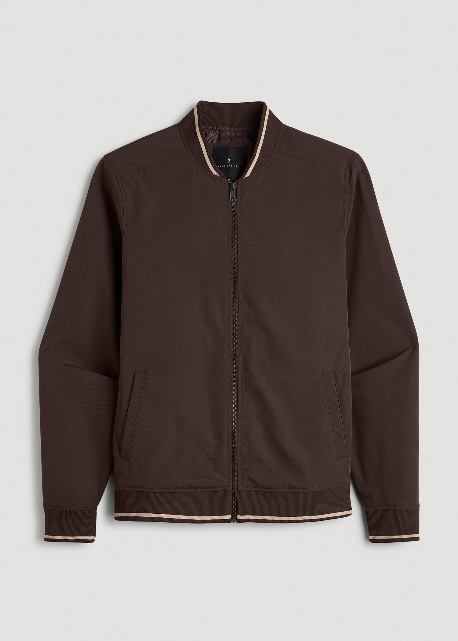 A.T. Bomber Jacket for Tall Men in Espresso