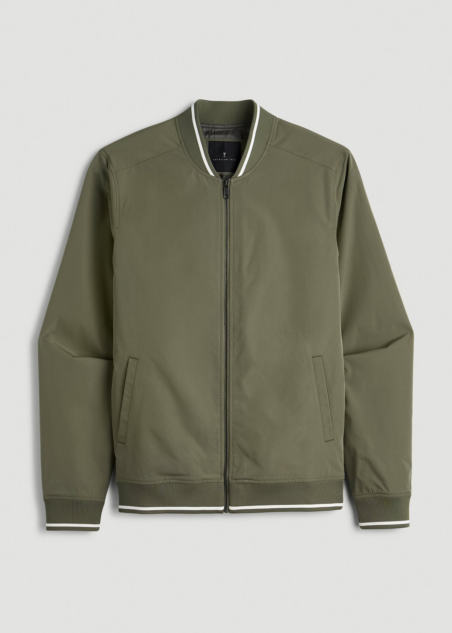 A.T. Bomber Jacket for Tall Men in Olive