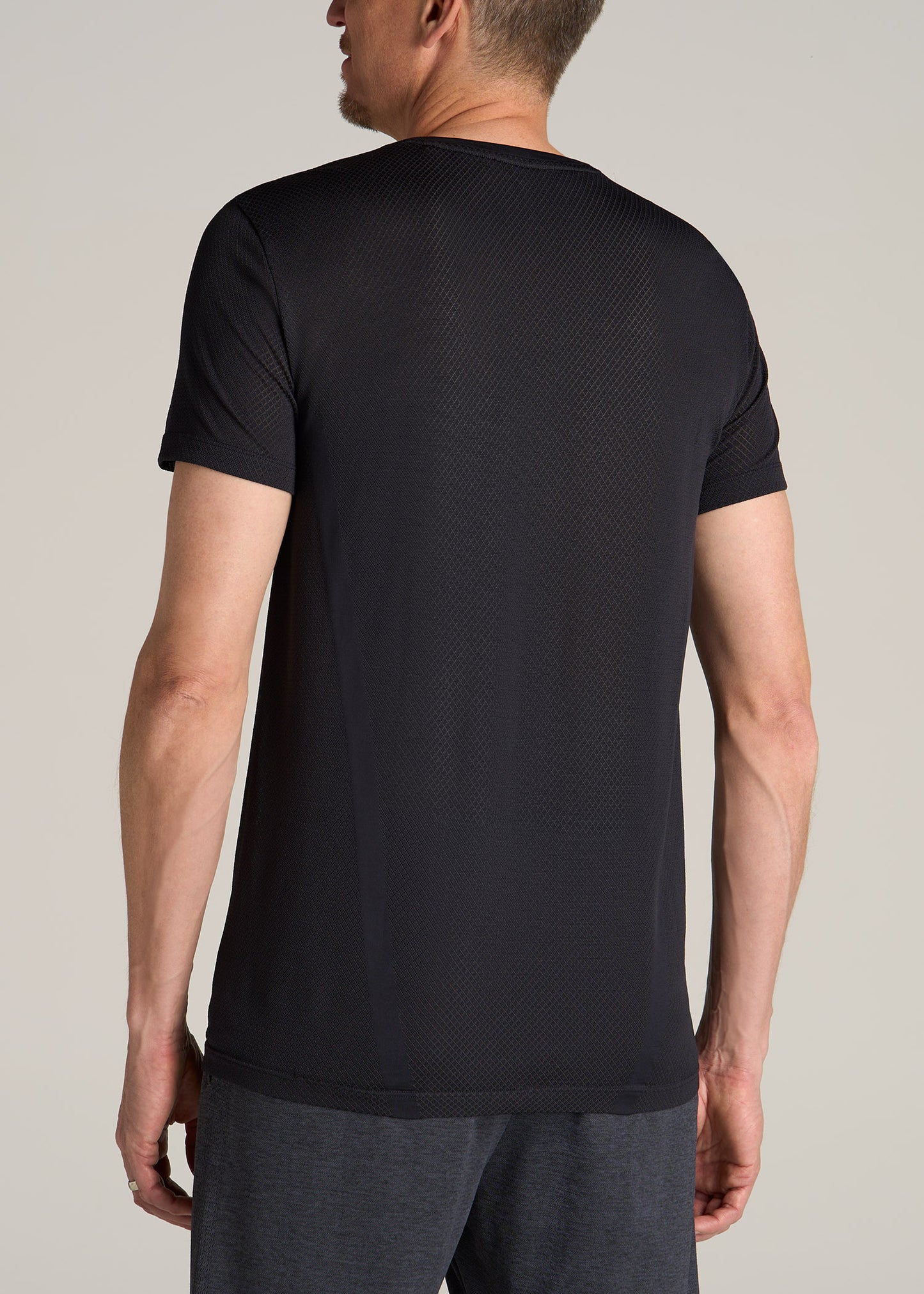 AT Performance Engineered Athletic Tall Tee in Black