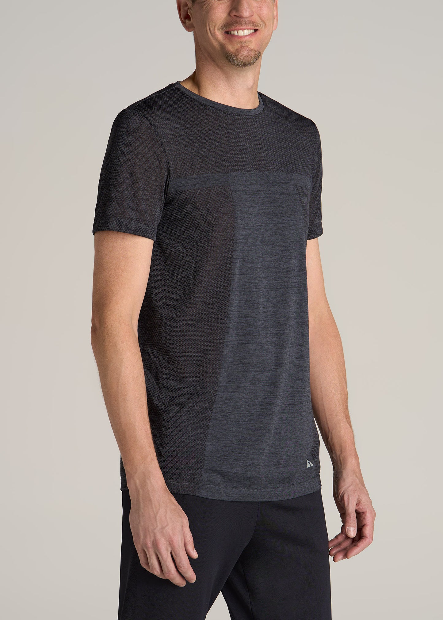 American-Tall-Men-AT-Performance-Engineered-Athletic-Tee-Charcoal-Mix-side