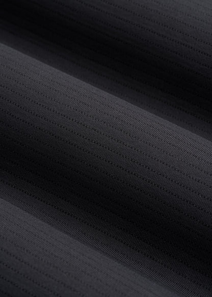 Air Knit Long Sleeves Performance Tshirt for Tall Men in Mid Grey