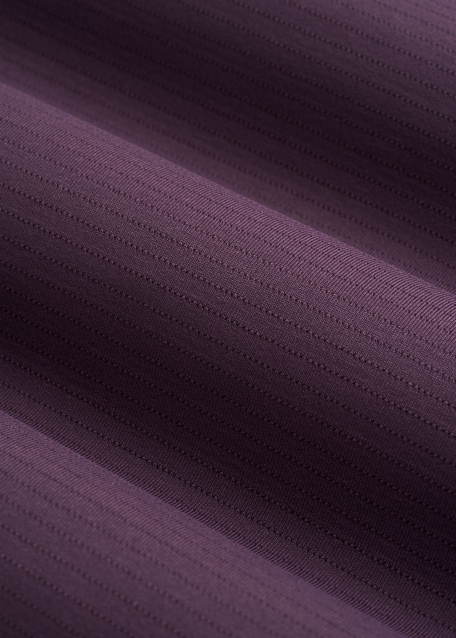 Air Knit Short Sleeves Performance Tshirt for Tall Men in Aubergine