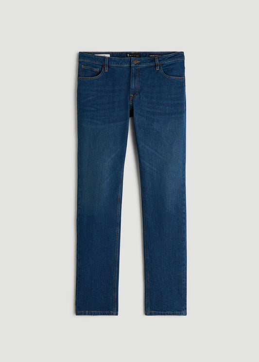 Americana Collection Carman Tapered Fit Jeans For Tall Men in Crown Blue