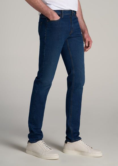 Americana Collection Dylan Slim Fit Jeans For Tall Men in Crown Blue