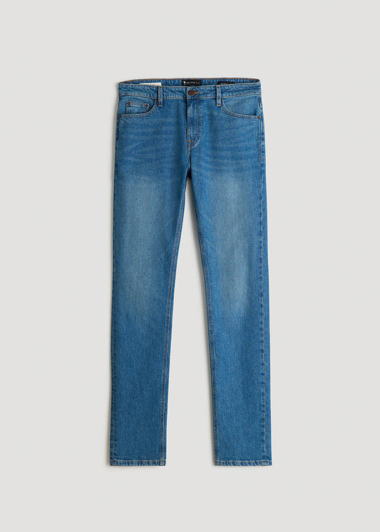 Americana Collection Dylan Slim Fit Jeans For Tall Men in Sail Blue