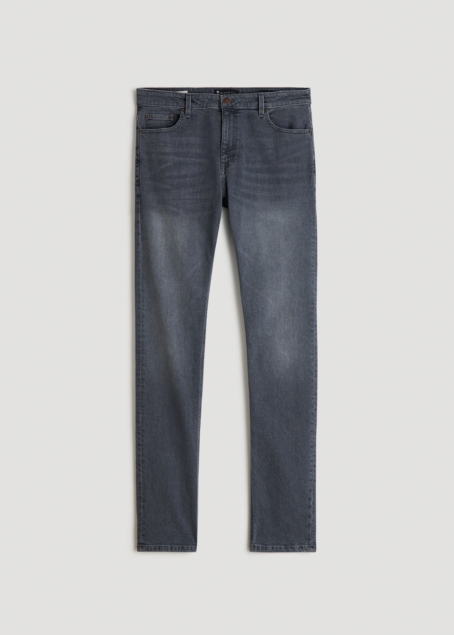 Americana Collection Dylan Slim Fit Jeans For Tall Men in Wolf Grey