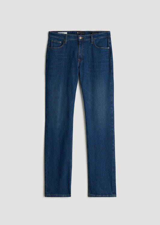 Americana Collection J1 Straight Fit Jeans For Tall Men in Crown Blue
