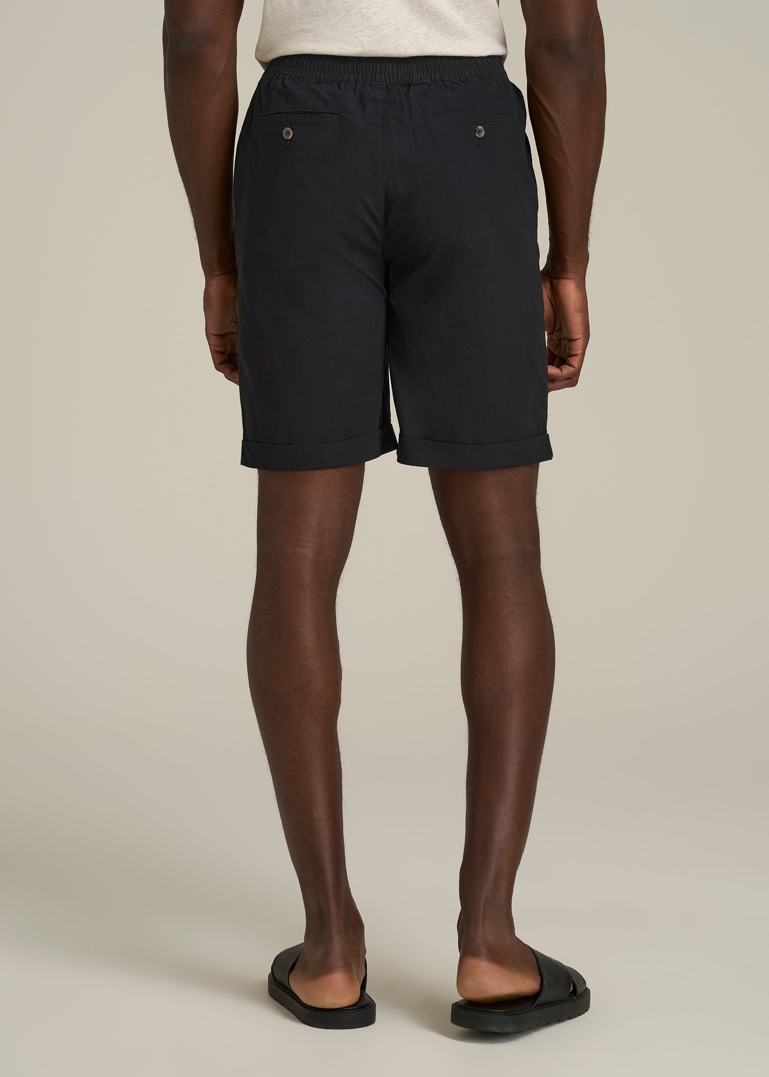 Bermuda Shorts for Tall Men in Black