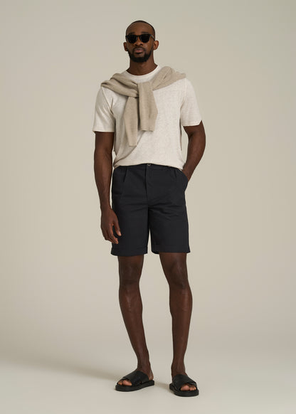 Bermuda Shorts for Tall Men in Black