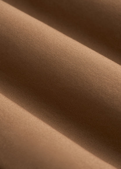 Bermuda Shorts for Tall Men in Russet Brown