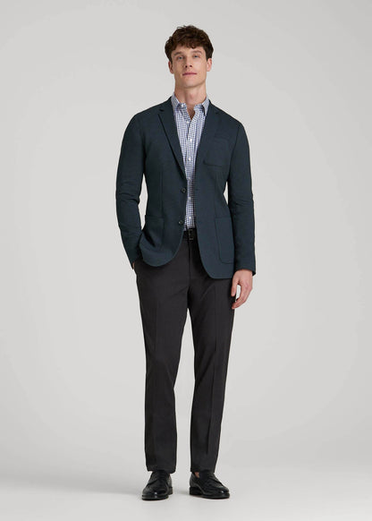 Core Blazer for Tall Men in Blue Steel