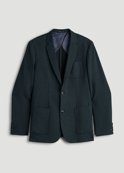 Core Blazer for Tall Men in Blue Steel