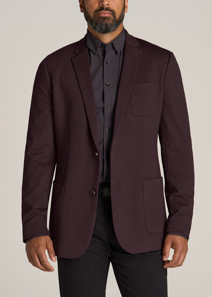 Men's Tall Blazer in Blue Steel